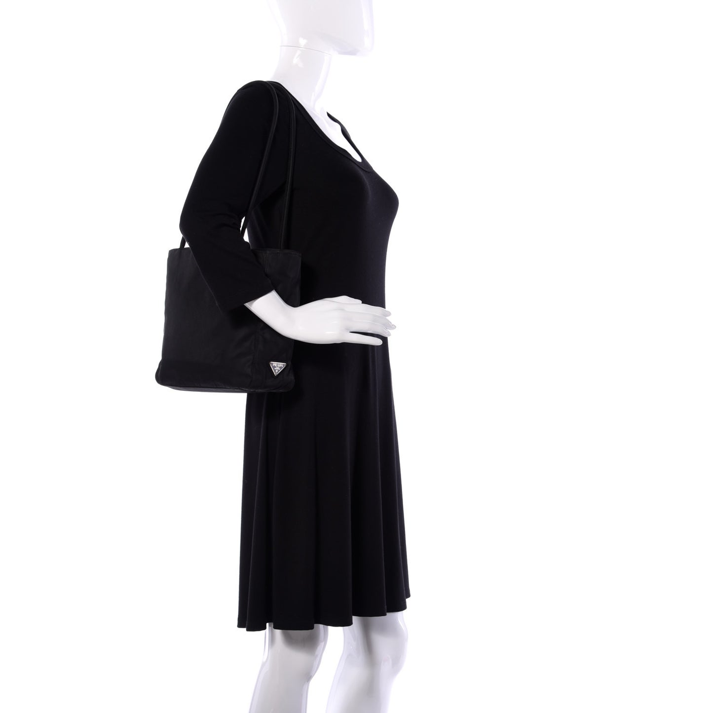Tessuto Nylon Tote Black