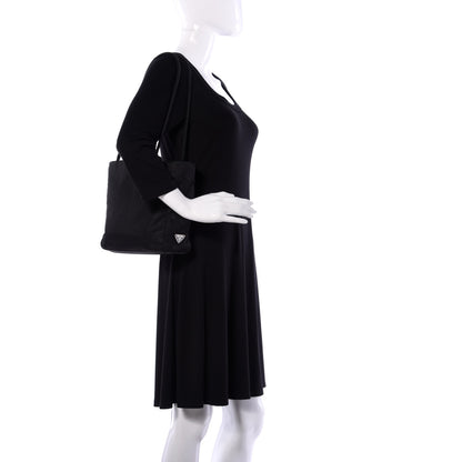 Prada Tessuto Nylon Tote Black 2 of 8