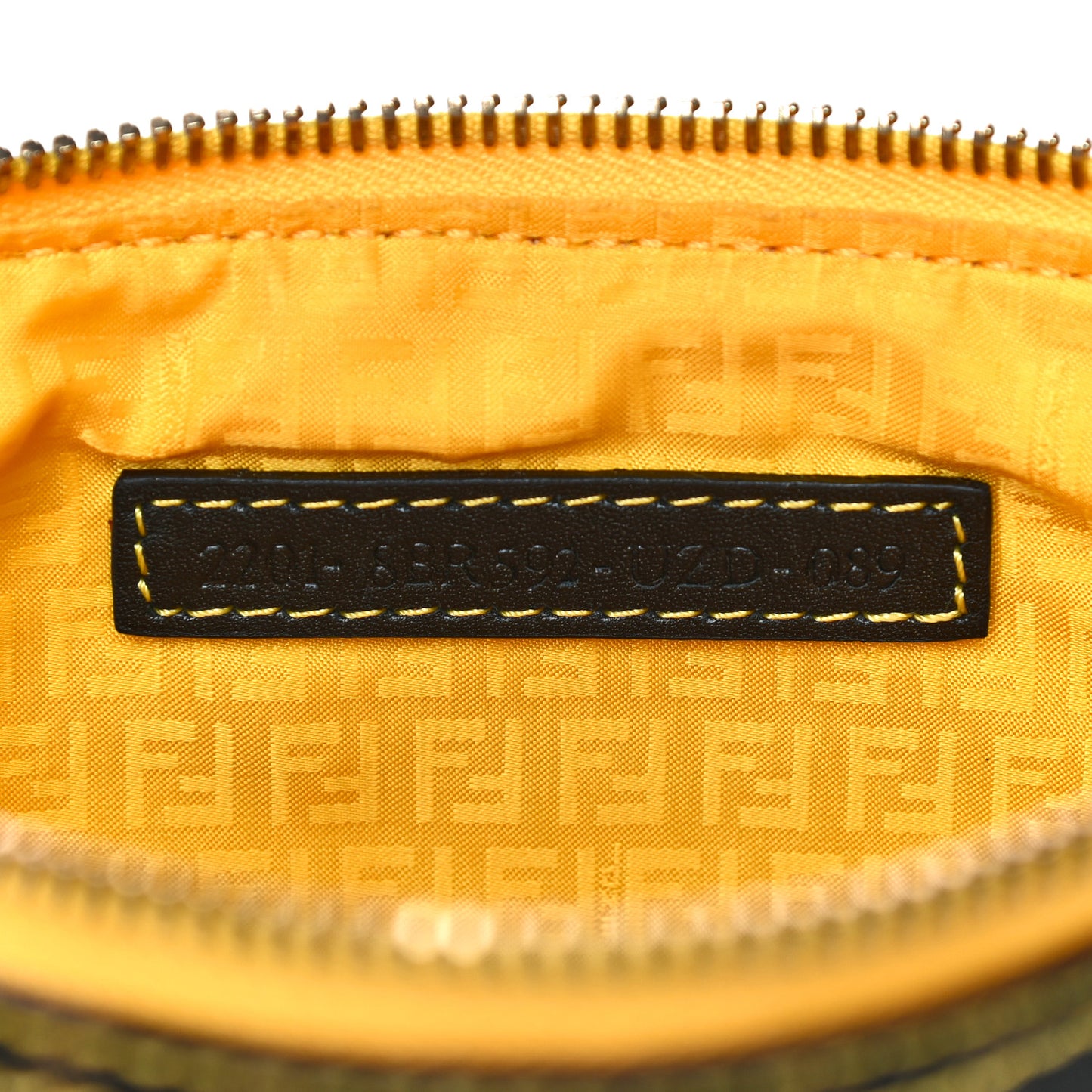 Zucca Spalmati Pochette Tobacco Giallo
