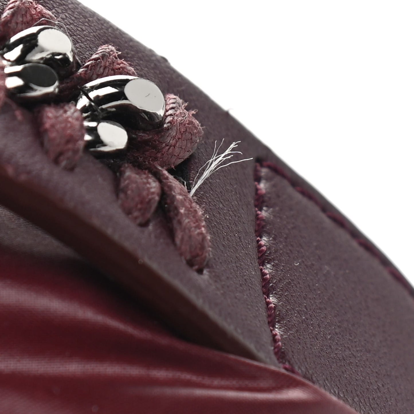 Polyamide Falabella Go Glitter Stars Backpack Burgundy