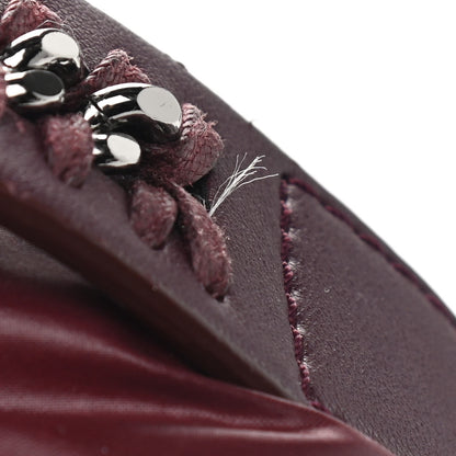 Stella McCartney Polyamide Falabella Go Glitter Stars Backpack Burgundy 9 of 12