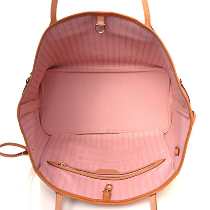 Louis Vuitton Damier Azur Neo Neverfull MM Rose Ballerine 5 of 13