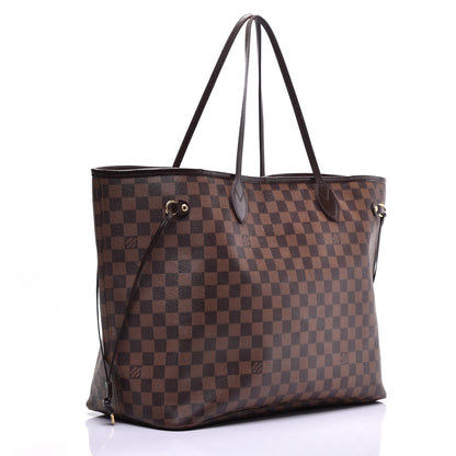 Louis Vuitton Damier Ebene Neverfull GM 3 of 8