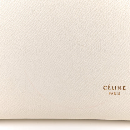 Celine Grained Calfskin Micro Belt Bag White 9 of 14