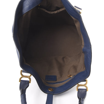 Chloe Calfskin Large New Marcie Tote Royal Navy 5 of 11