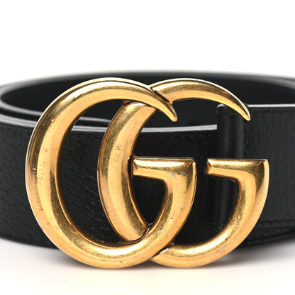 Gucci Calfskin Double G 40mm Belt 100 40 Black 3 of 7