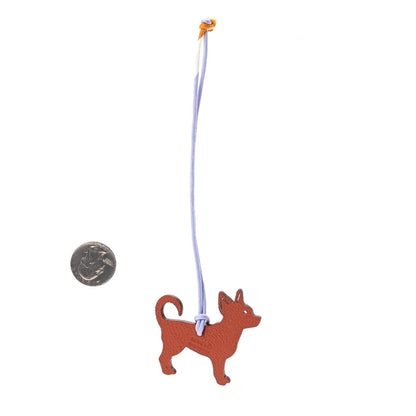 Hermes Togo Epsom Petit H Dog Bag Charm 2 of 4