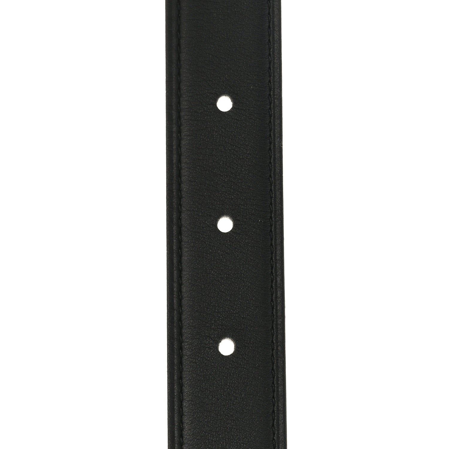 Hermes Swift Epsom 24mm H Torsade Belt 75 30 Black Gold 4 of 5