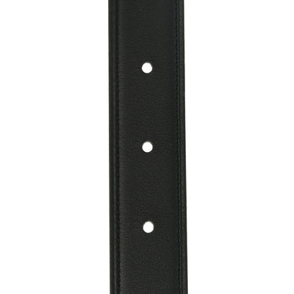 Hermes Swift Epsom 24mm H Torsade Belt 75 30 Black Gold 4 of 5