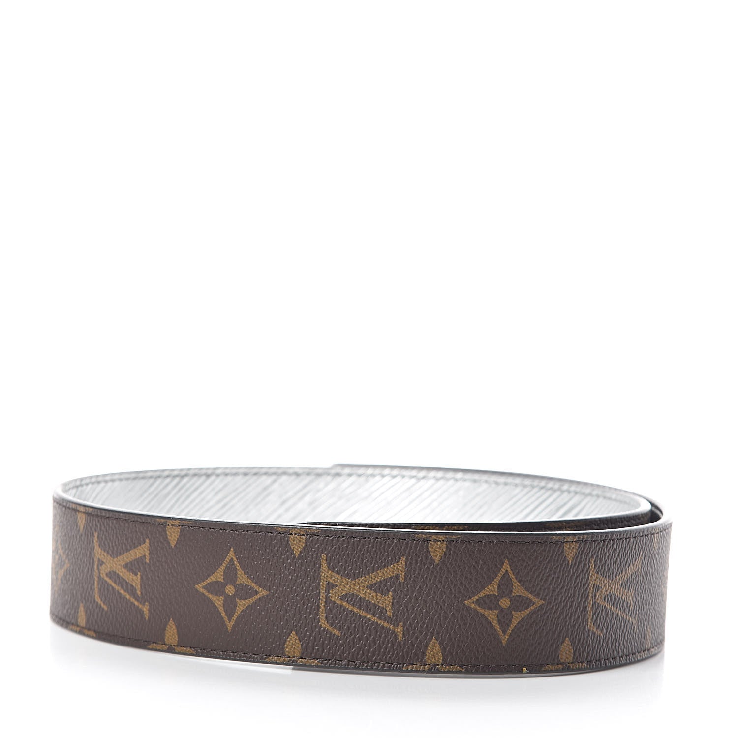 Louis Vuitton Epi Monogram Bandouliere Shoulder Strap Silver 2 of 3