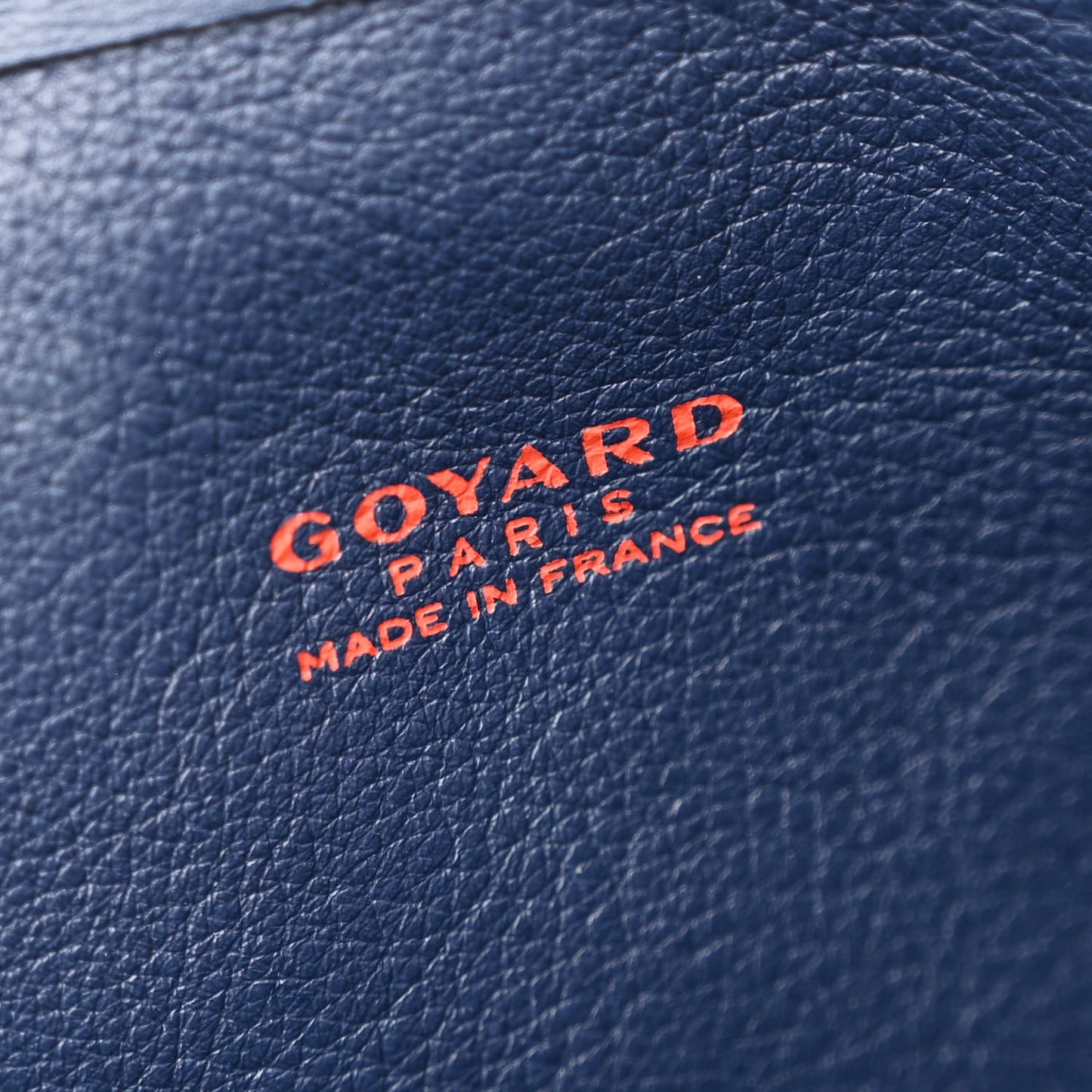 Goyardine Reversible Mini Anjou Navy