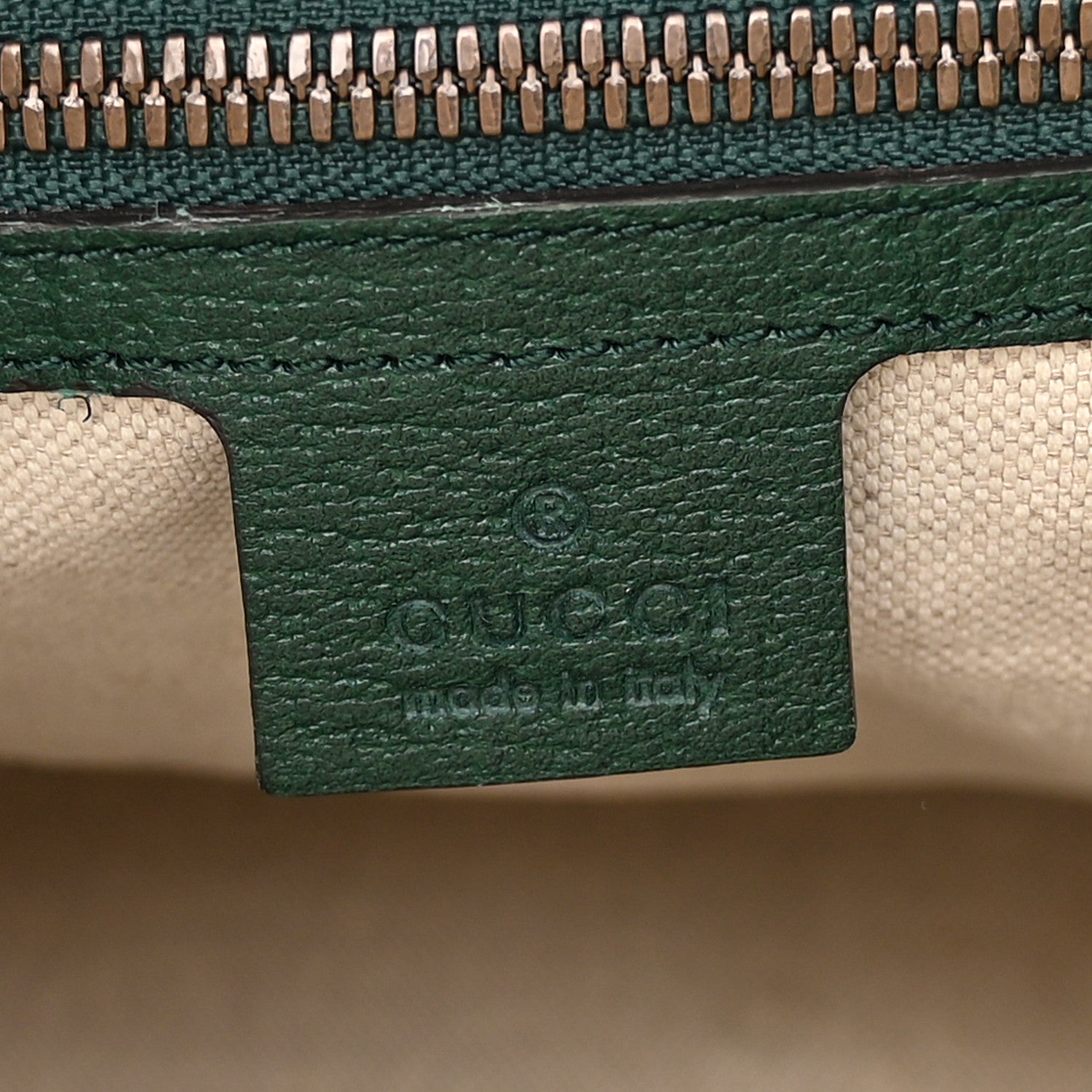 Gucci Soft GG Supreme Monogram Neo VintageWeb Skull Medium Duffle Bag Beige New Acero Green 5 of 13