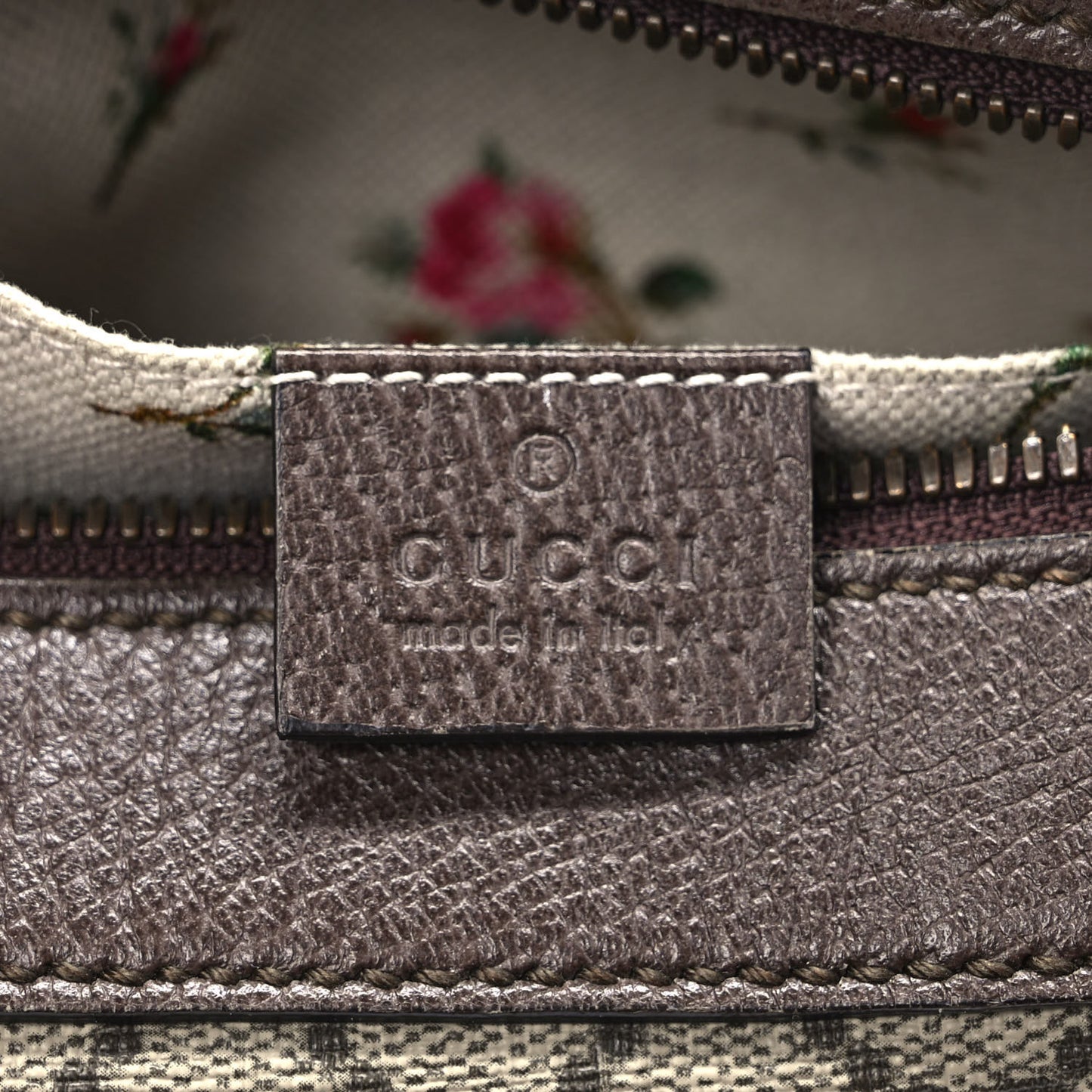 GG Supreme Monogram Web Neo Vintage Shoulder Bag Beige New Acero Crop