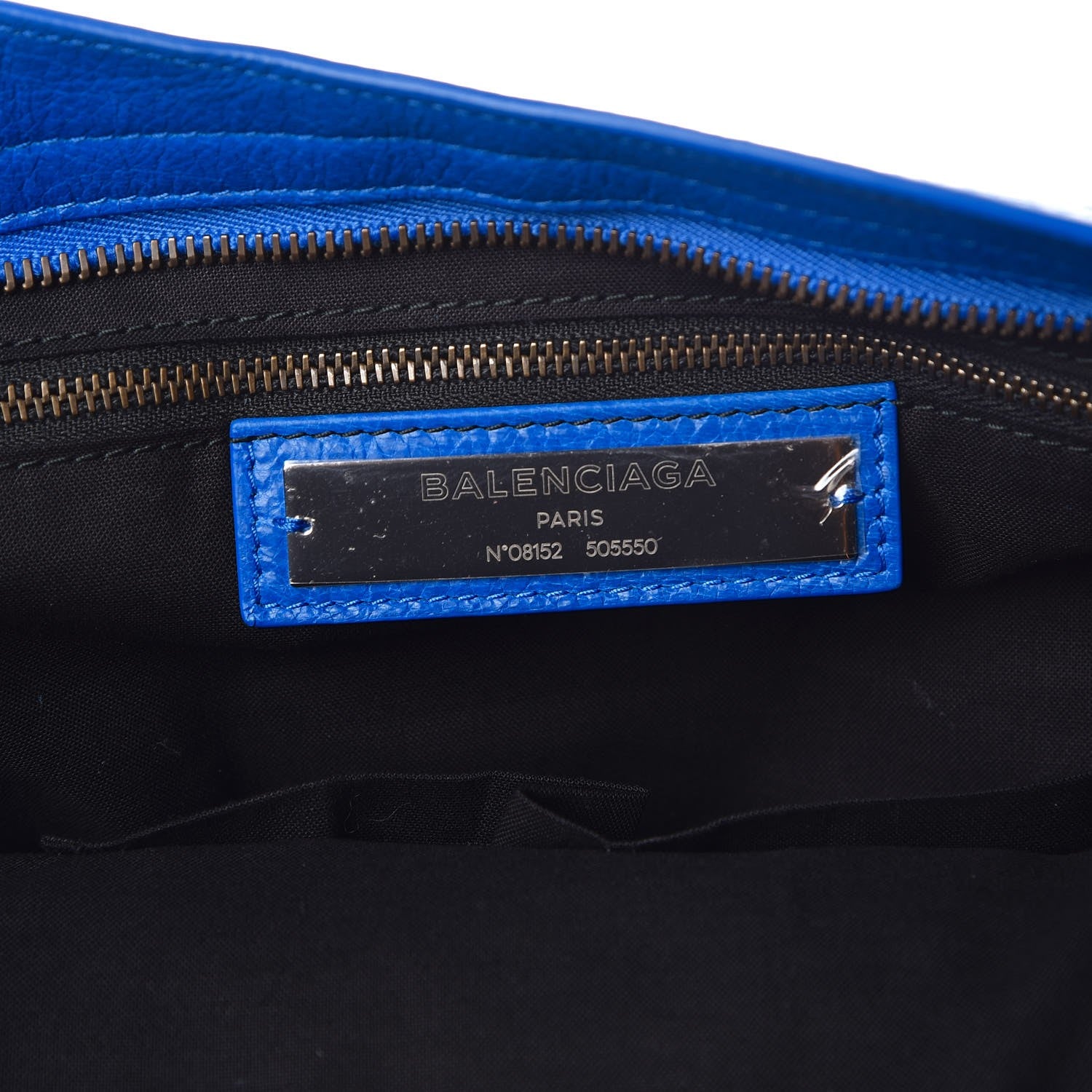 Balenciaga Agneau Classic Hardware City Bleu Lazuli 6 of 8