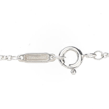 Tiffany Sterling Silver Return To Double Heart Necklace 4 of 7