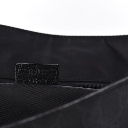 Gucci GG Plus Monogram Medium Flap Messenger Bag Black 9 of 10