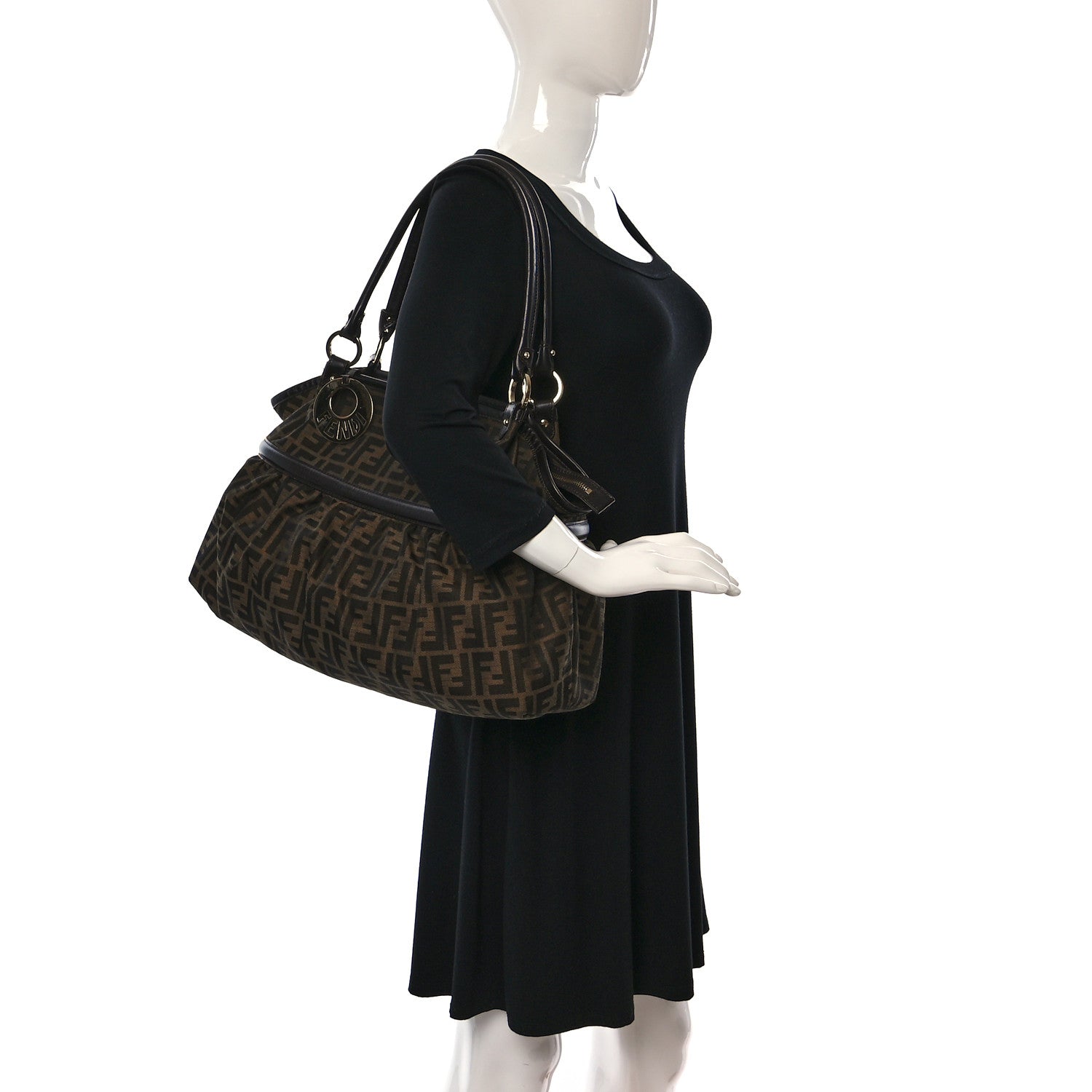 Fendi Zucca Large Chef Tote Tobacco 2 of 12