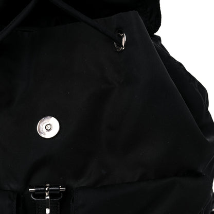 Prada Nylon Vela Medium Backpack Black 12 of 16