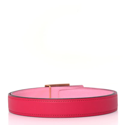 Hermes Epsom Swift 24mm Collier De Chien CDC Belt 85 34 Rose Confetti Rose Mexico 2 of 8