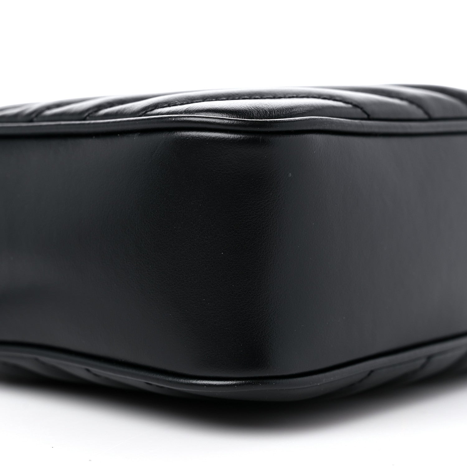 Saint Laurent Calfskin Matelasse Monogram Lou Camera Bag Black 8 of 10