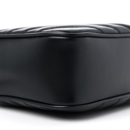 Saint Laurent Calfskin Matelasse Monogram Lou Camera Bag Black 8 of 10
