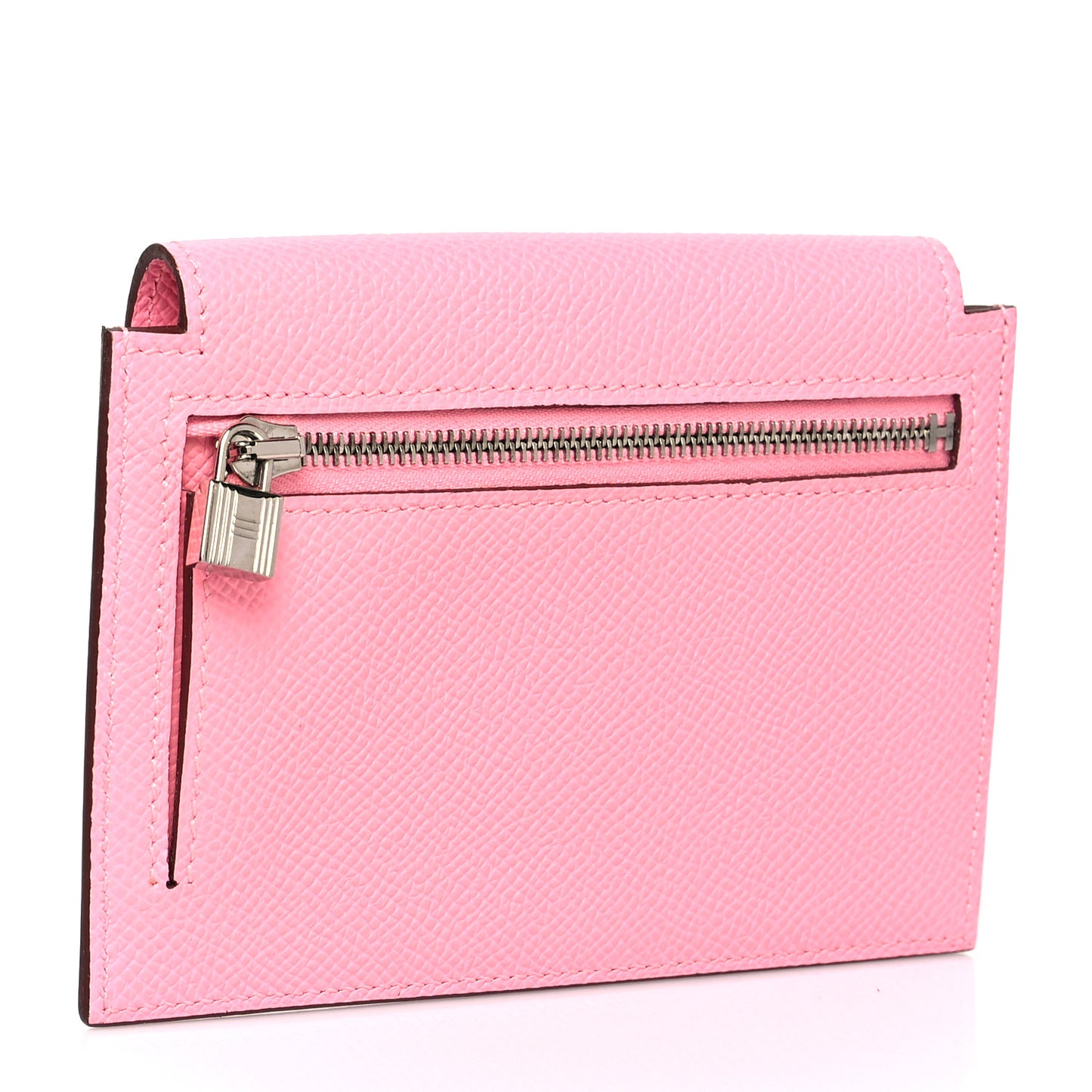 Epsom Kelly Pocket Compact Wallet Rose Confetti