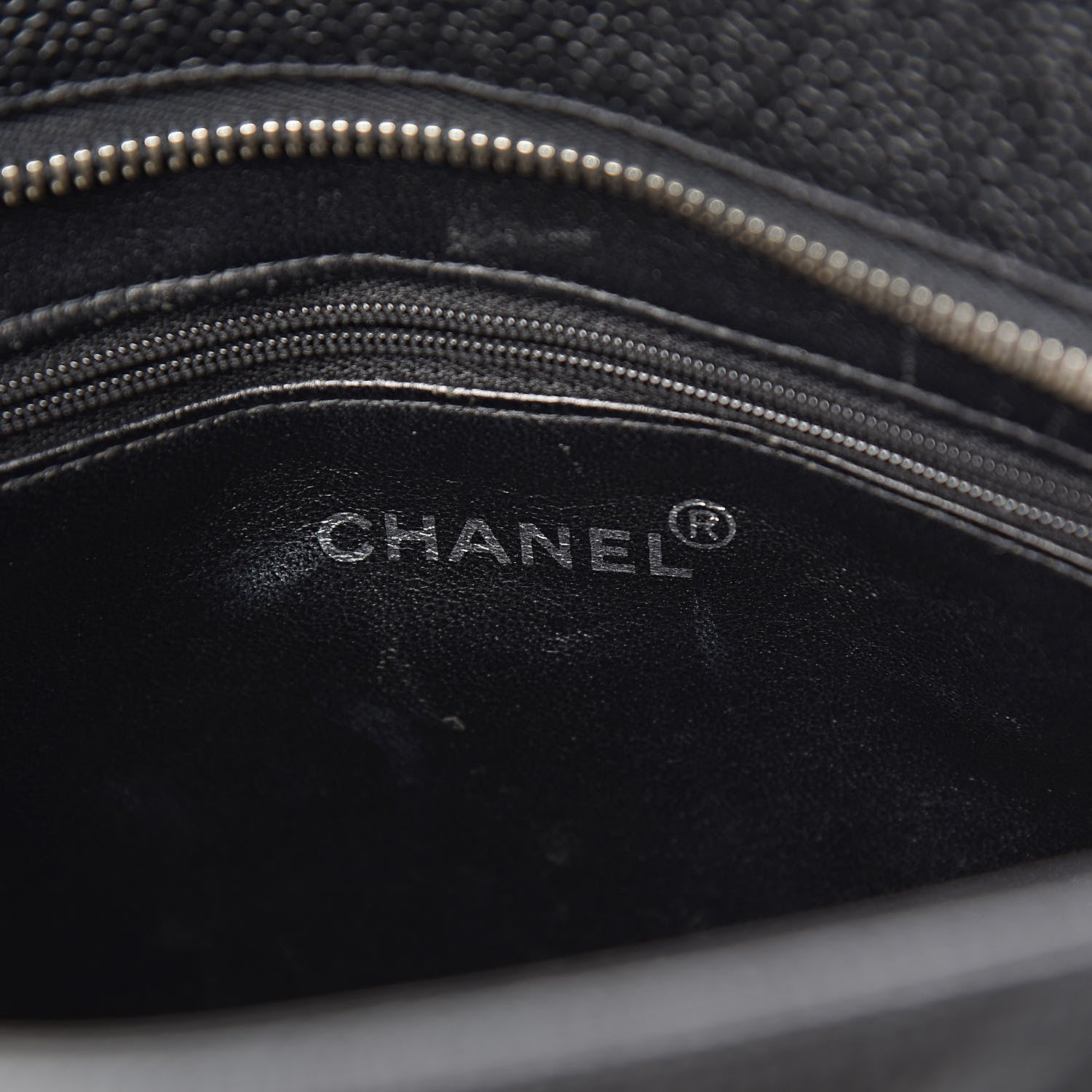 Chanel Caviar Quilted Medallion Tote Black 6 of 11