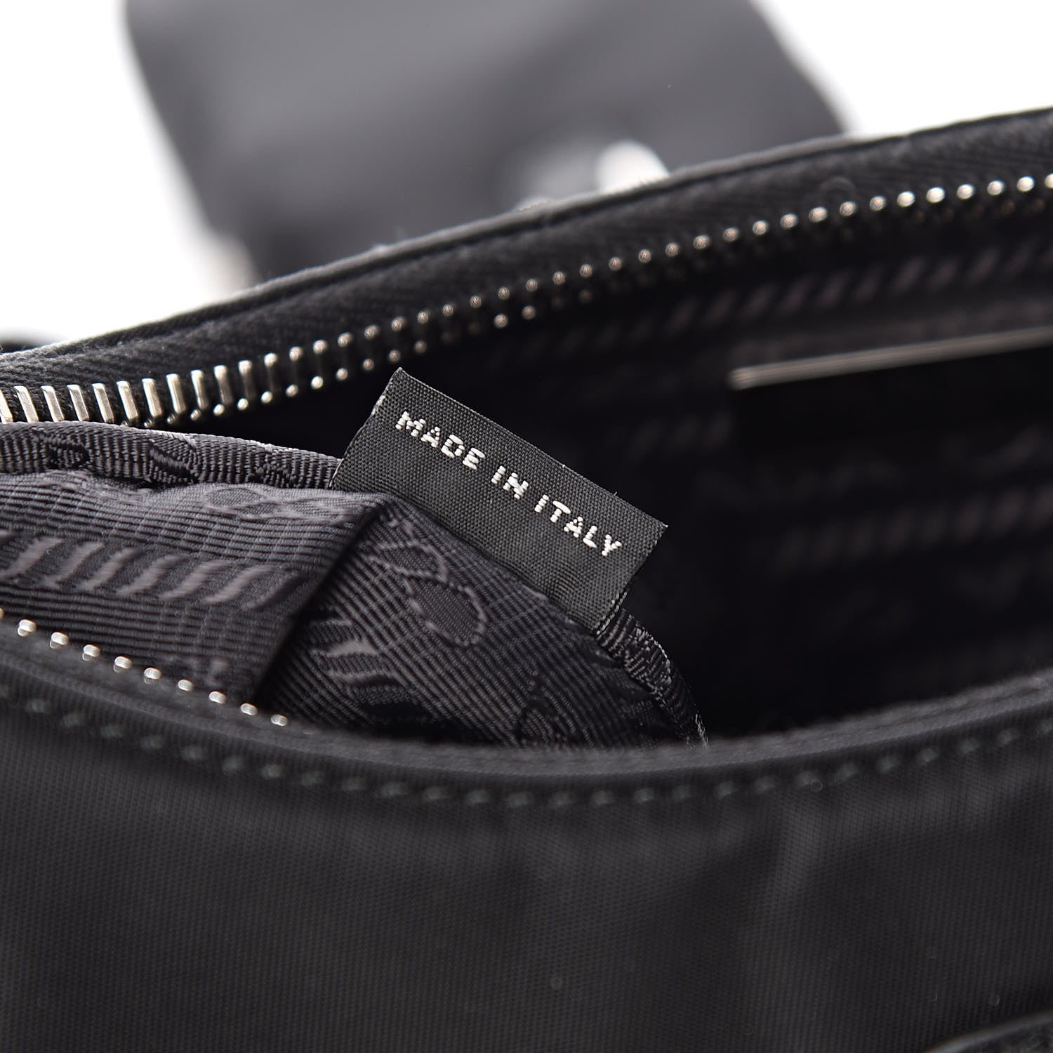 Prada Nylon Re-Edition 2005 Shoulder Bag Black 7 of 11