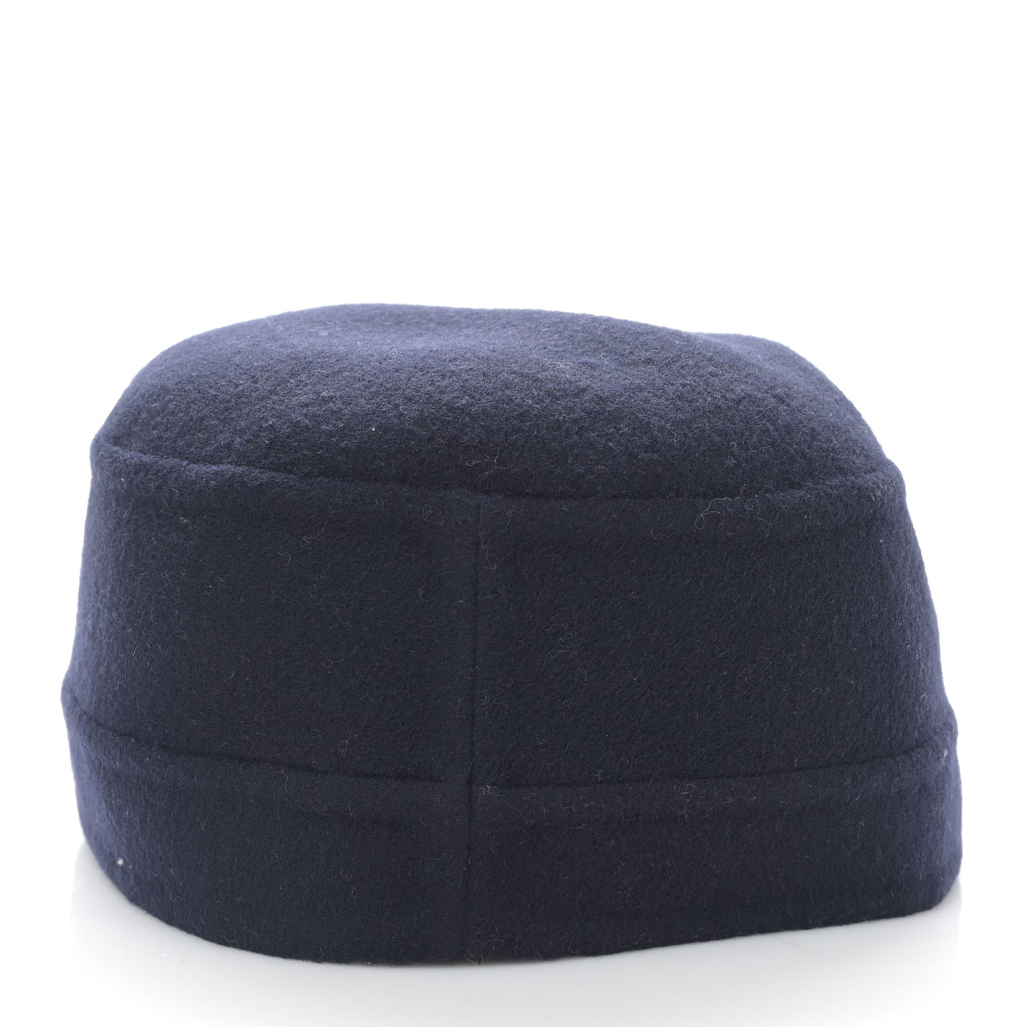 Wool Oblique Reversible Chic Cap 57 Blue