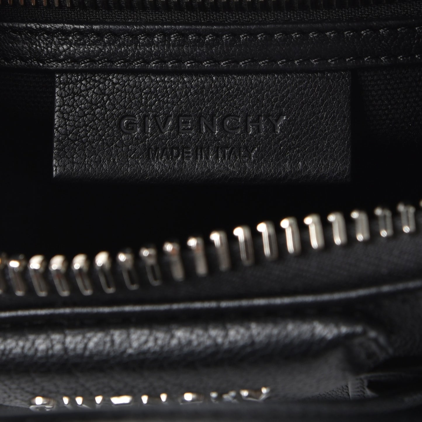 Sugar Goatskin Mini Antigona Black