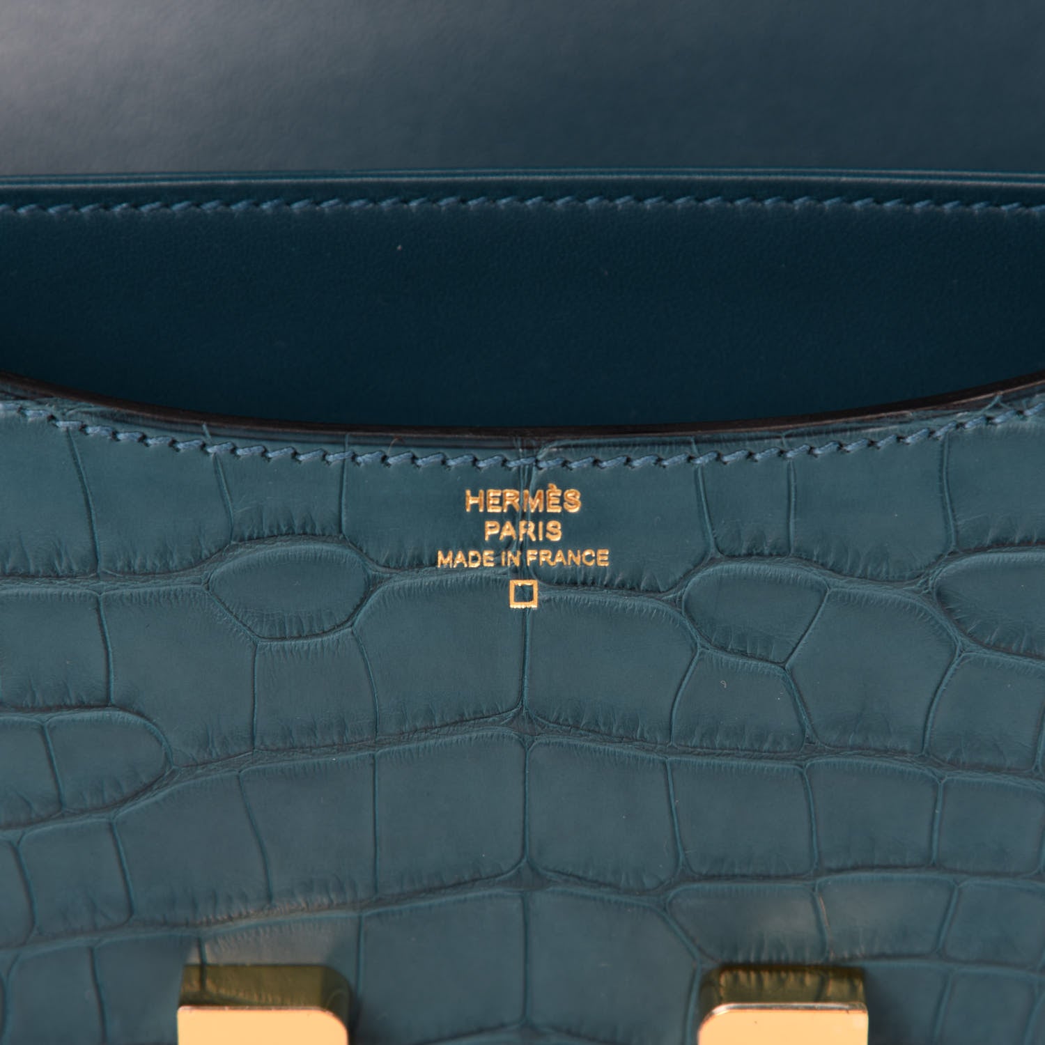 Hermes Matte Alligator Constance 18 Colvert 8 of 11