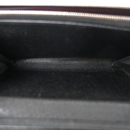 Chanel Caviar Quilted Phone Holder Wallet on Removable Chain Black 6 of 14