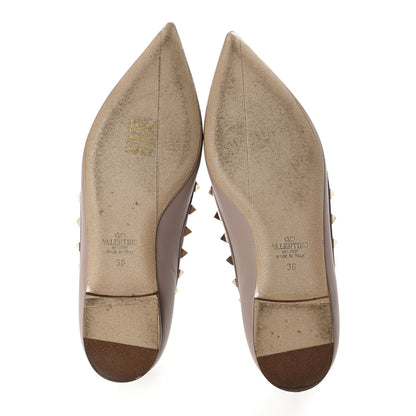 Valentino Garavani Nappa Rockstud Ballerina Flats 36 Poudre 5 of 7