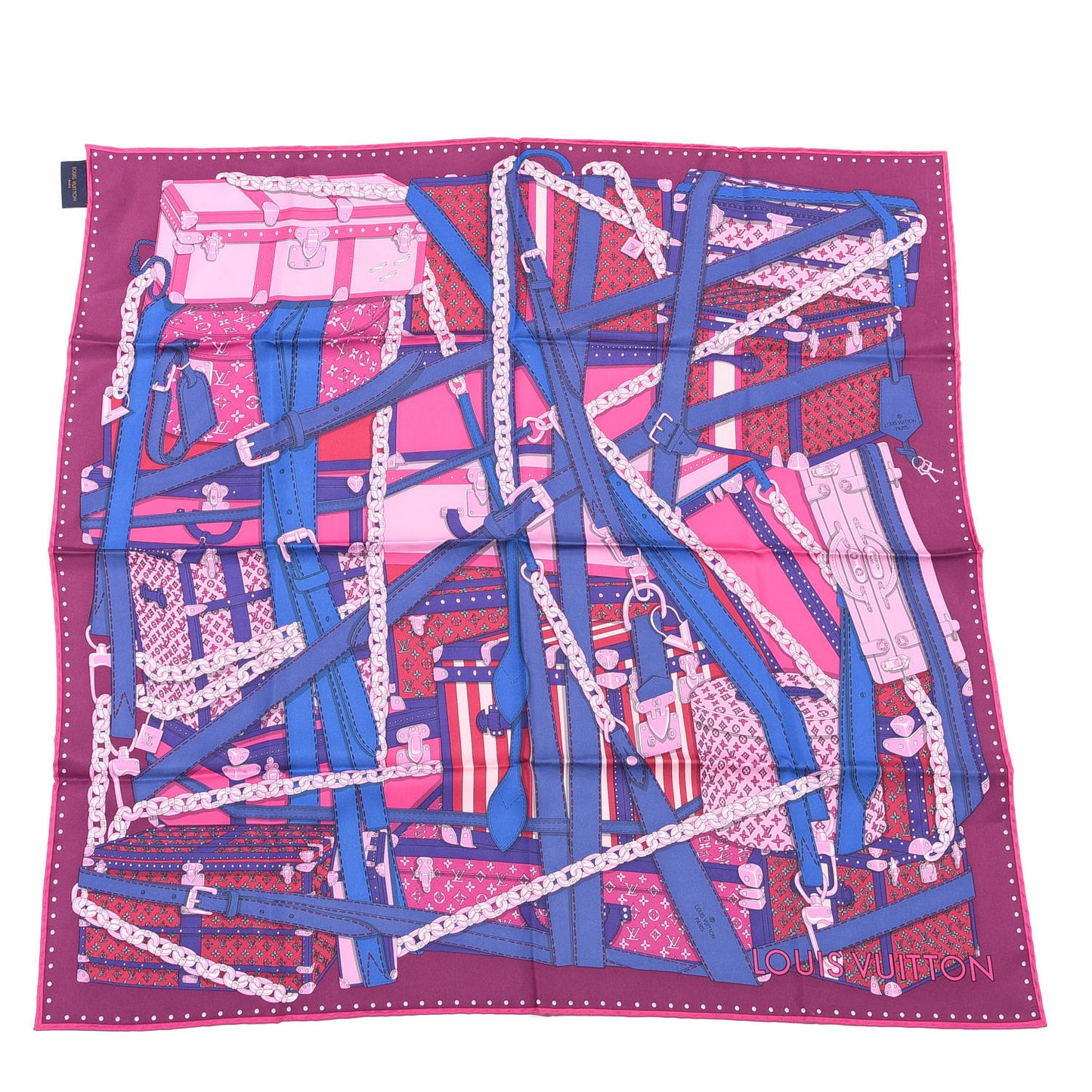 Silk That Is A Wrap Square Scarf Prune