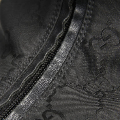Gucci Nylon Monogram Hobo Black 6 of 9