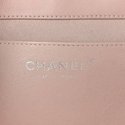 Chanel Patent Quilted Clutch with Chain Flap Beige 6 of 11