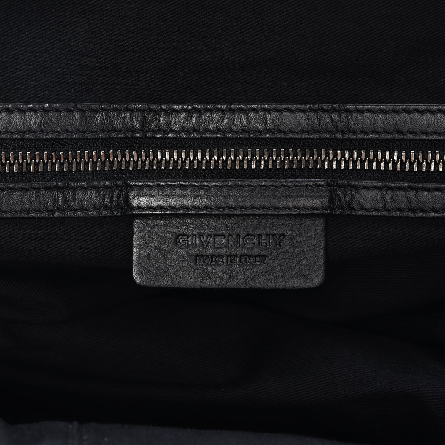 Givenchy Calfskin Star Embossed Studded Medium Nightingale Navy 7 of 8