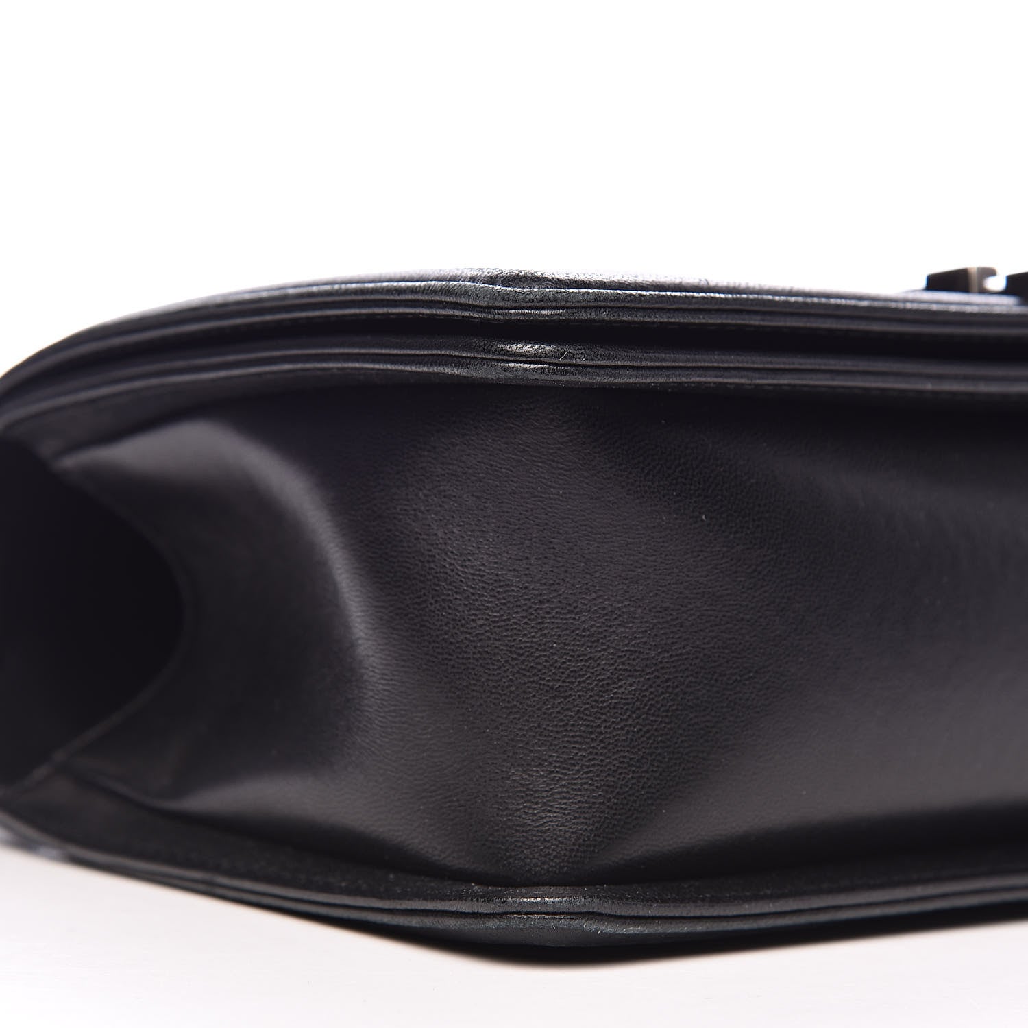 Chanel Lambskin Quilted Medium Boy Flap Black 8 of 11
