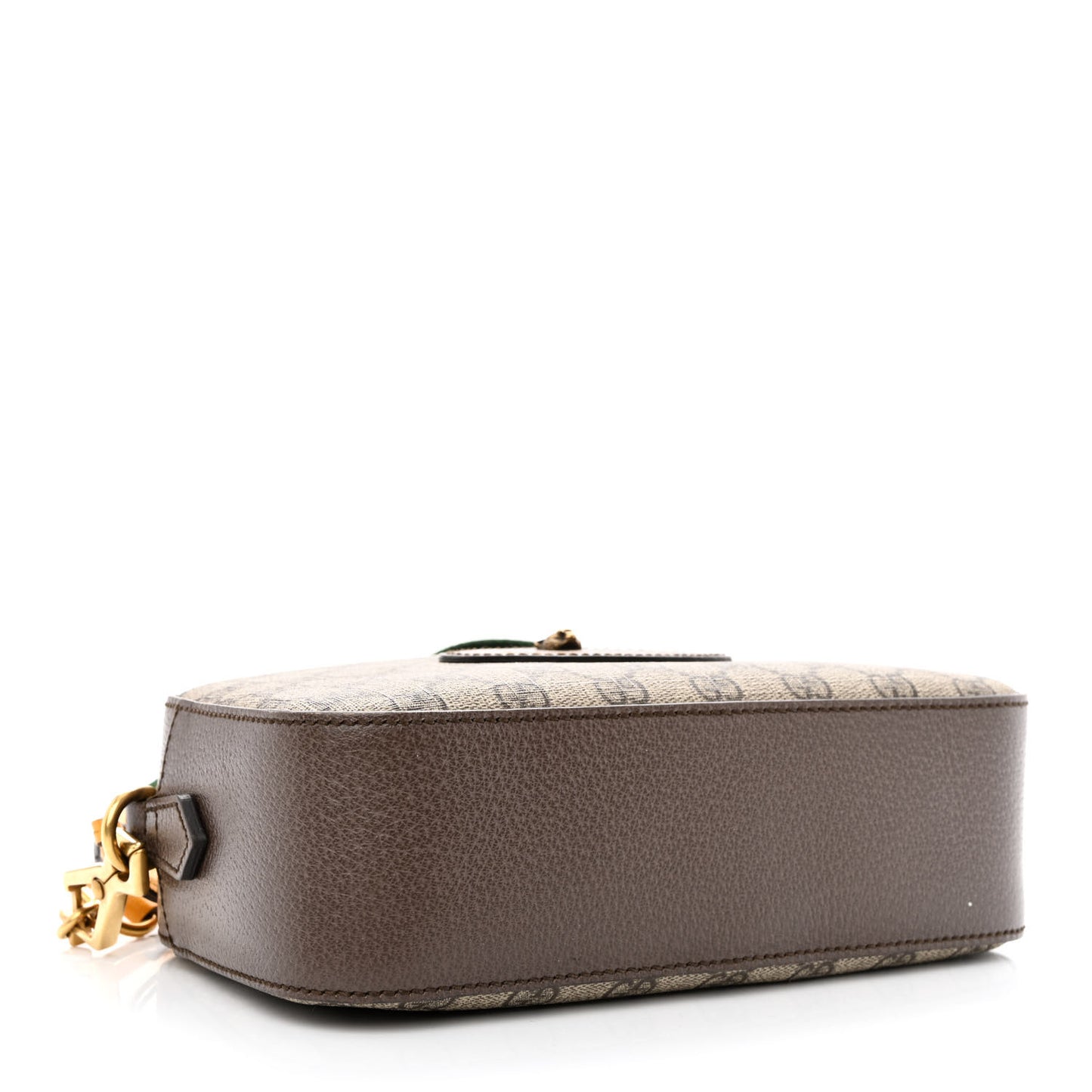 GG Supreme Monogram Web Neo Vintage Shoulder Bag Beige New Acero Crop