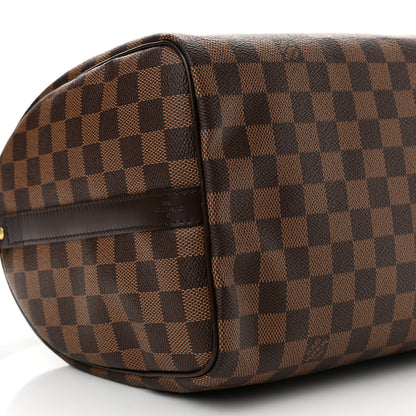 Louis Vuitton Damier Ebene Speedy Bandouliere 30 9 of 10