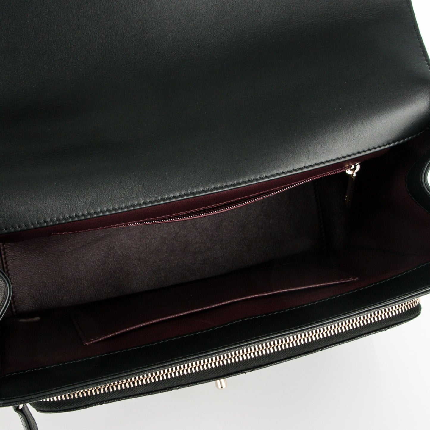 Caviar Quilted Large Business Affinity Flap Black