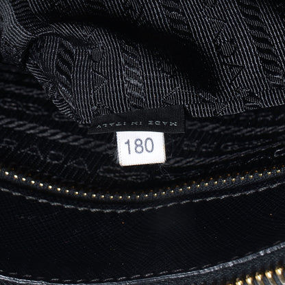 Prada Saffiano Lux Medium Double Zip Tote Nero Black 8 of 10