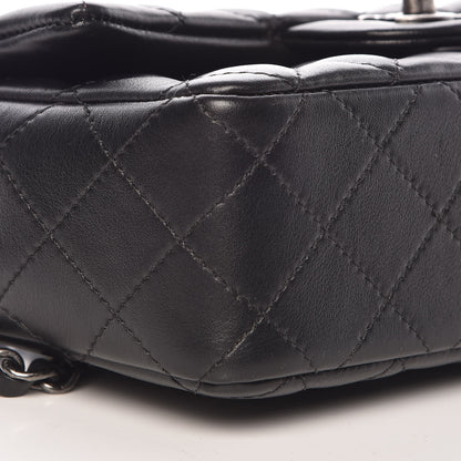 Chanel Lambskin Quilted Mini Rectangular Flap Black 8 of 10