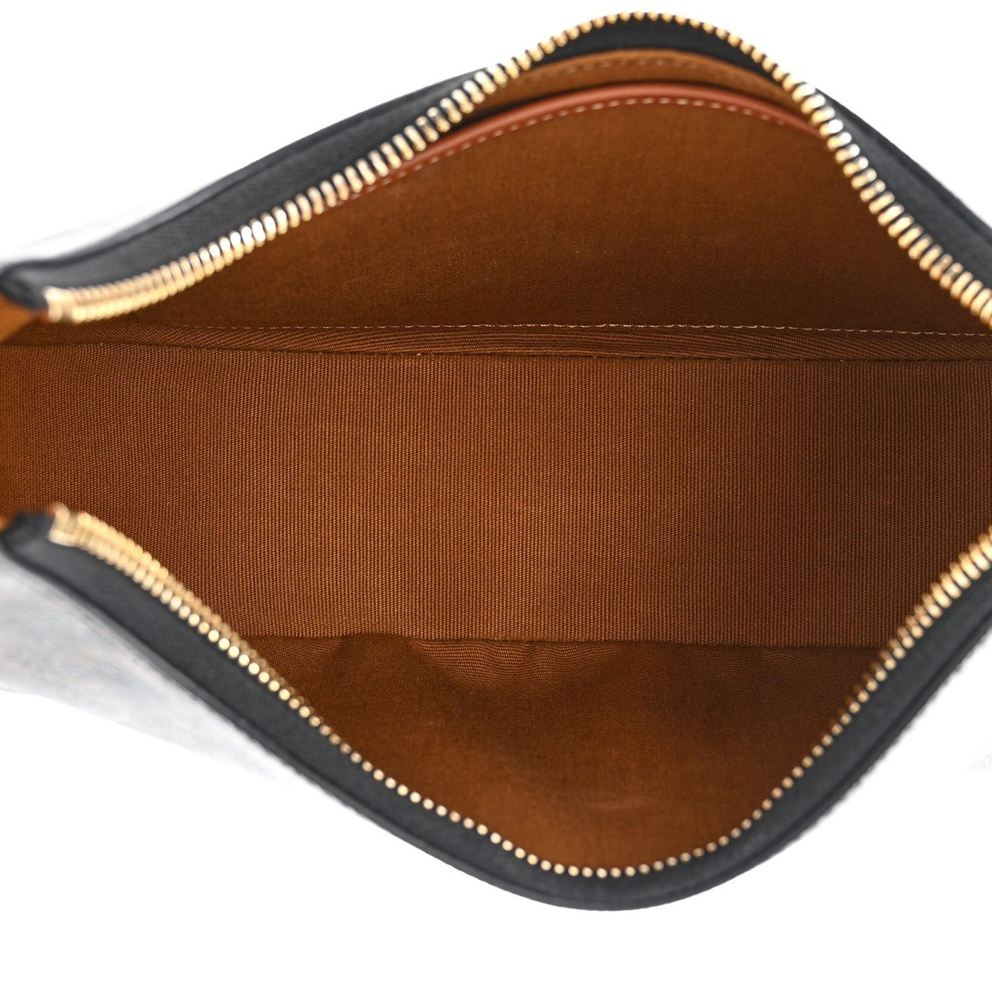 Triomphe Canvas Calfskin Ava Shoulder Bag Tan
