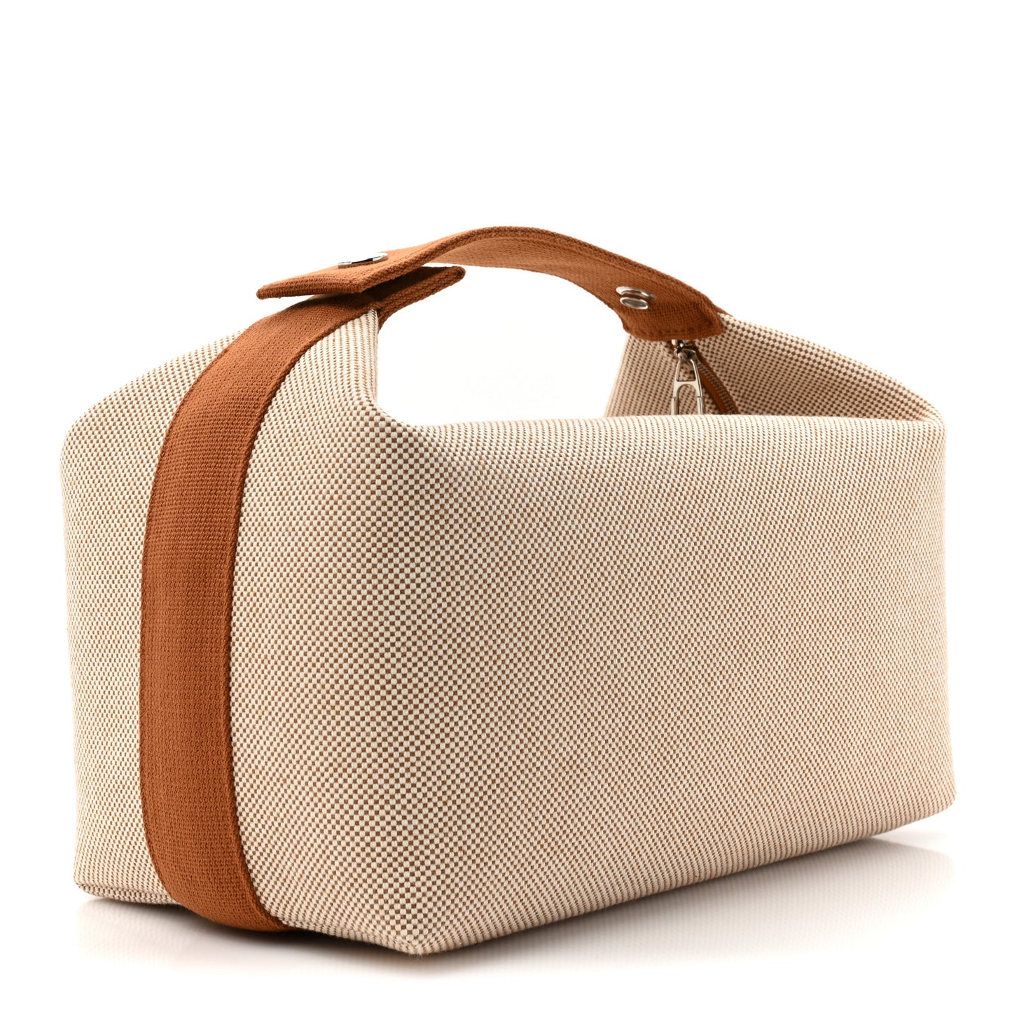 Canvas Large Bride-A-Brac Cabriole Case Biscuit