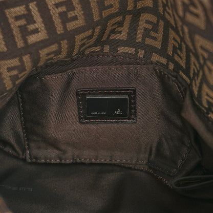 Fendi Zucchino Vitello Mini Mama Baguette Testa di Moro Beige 6 of 9