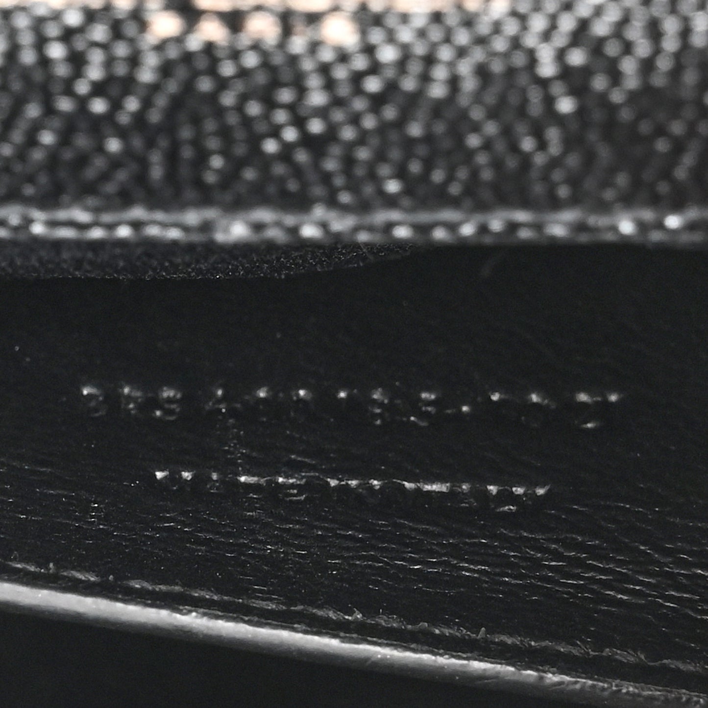 Grain De Poudre Textured Mixed Matelasse Triquilt Medium Monogram Monochrome Satchel Black