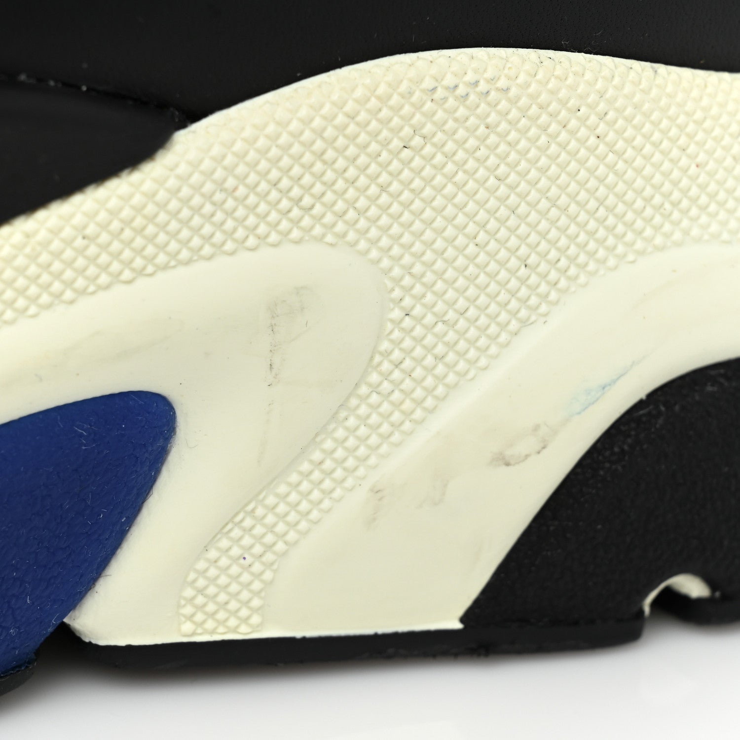 Christian Dior Technical Mesh Calfskin Mens B22 Sneakers 44 Blue Black 16 of 16
