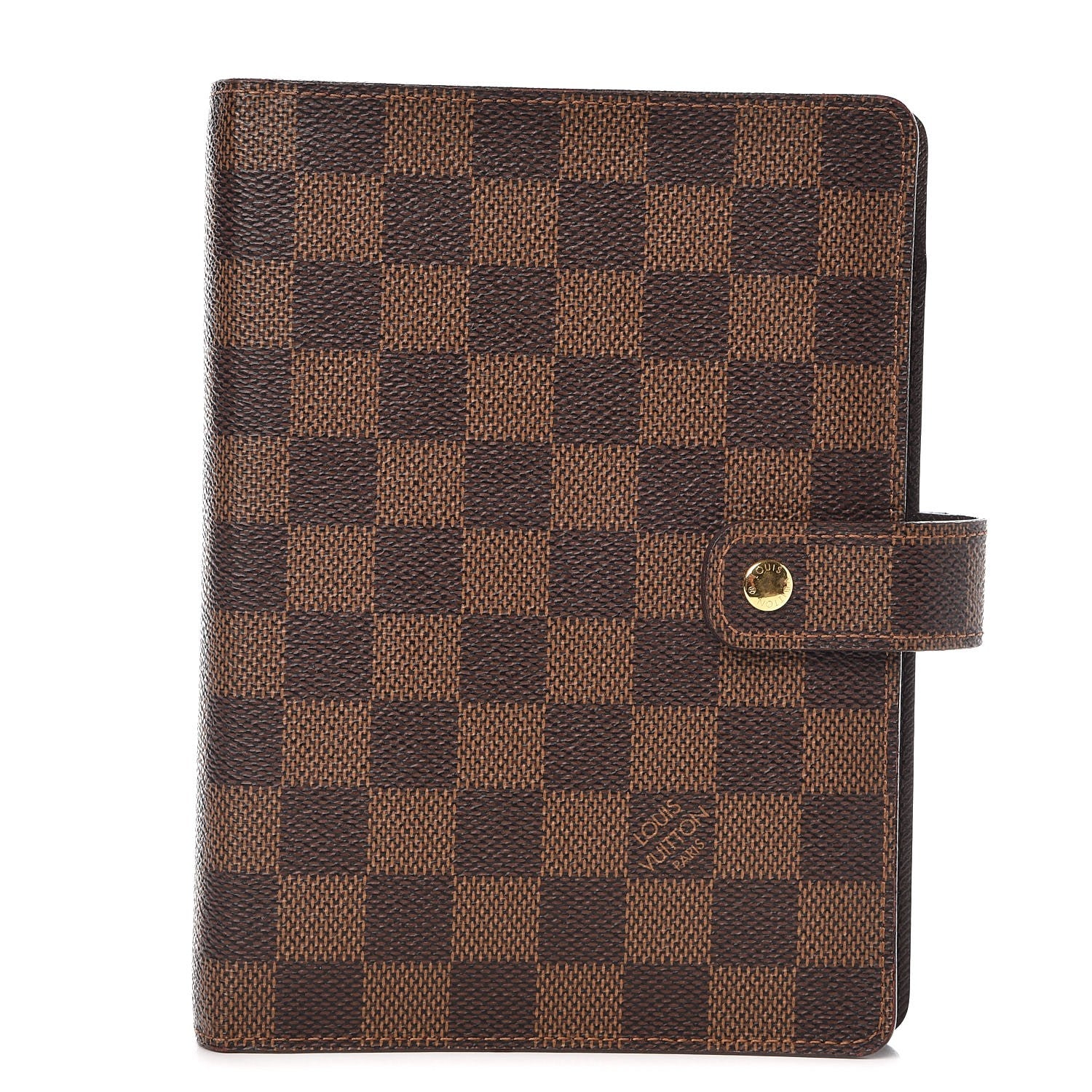 Louis Vuitton Damier Ebene Medium Ring Agenda Cover 1 of 9