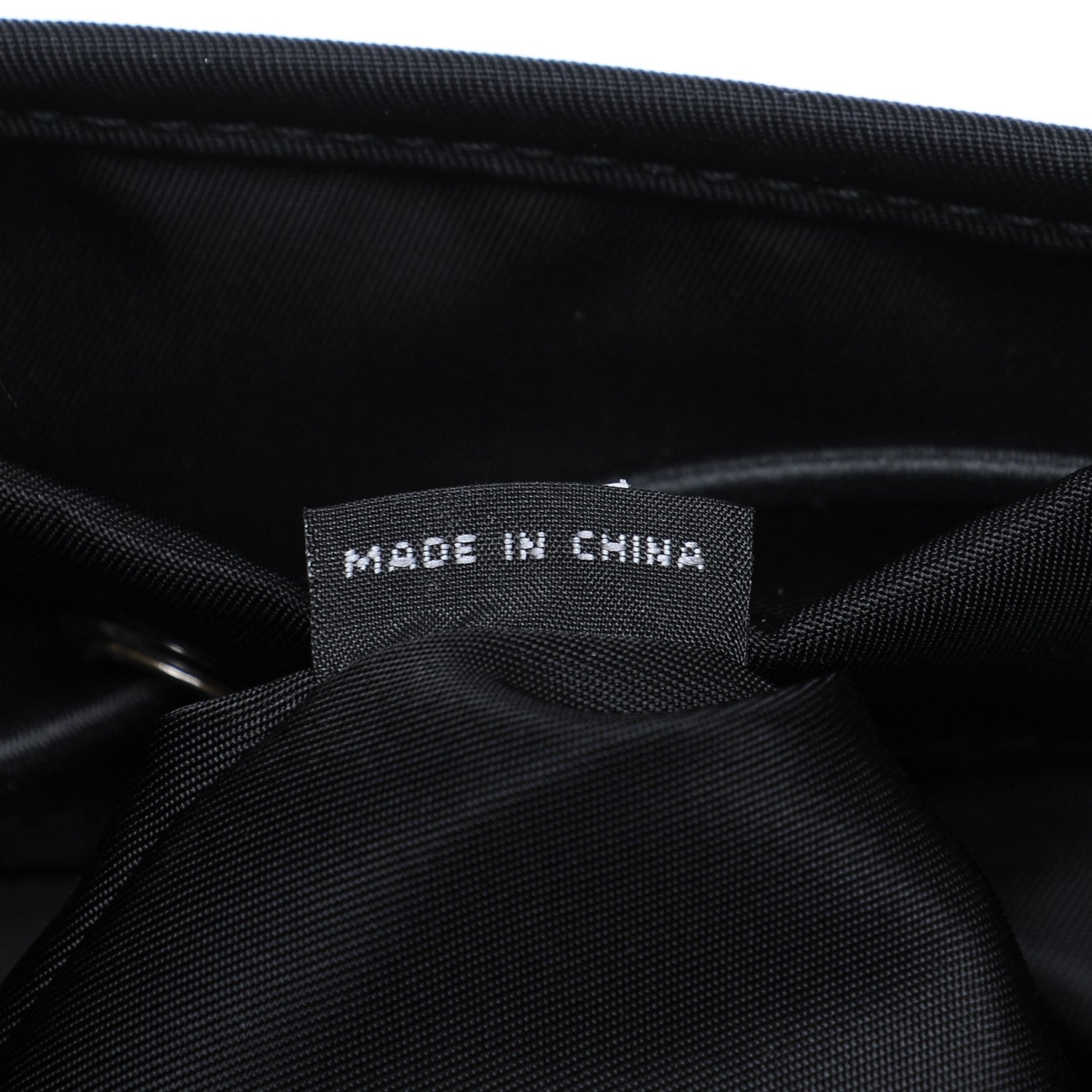 Prada Nylon Impunturato Double Buckle Backpack Black 8 of 9